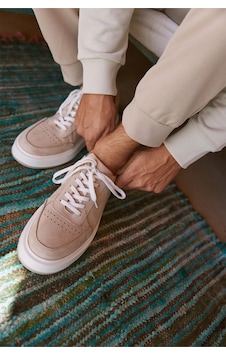 Ac&co Erkek Bej %100 Nubuk Esnek Rahat Taban Sneaker Ayakkabı Ac&co Erkek Bej %100 Nubuk Esnek Rahat Taban Sneaker Ayakkabı