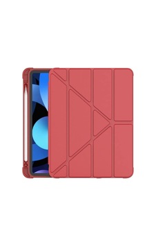 A7 10.4 T500 T505 T507 İle Uyumlu Kılıf Kalem Bölmeli Trifolding Case Kırmızı Sku: Zeusb0dy15zchs Arka Kapak