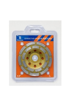 Rastona Elmaslı Taşlama Silme Diski Turbo 4,5"