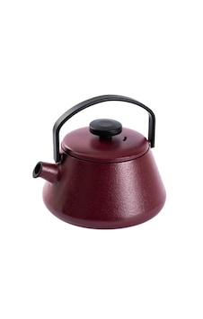 Brb-5410577130942-t-tıme Aubergıne Red Demir Döküm Demlik Kırmızı