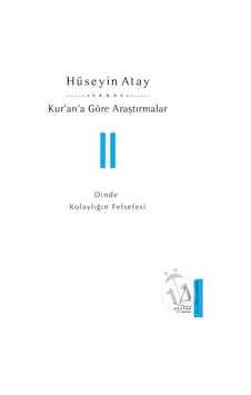 Kurana Göre Araştırmalar - 2 - Hüseyin Atay - Destek Yayınları Kurana Göre Araştırmalar - 2 - Hüseyin Atay - Destek Yayınları