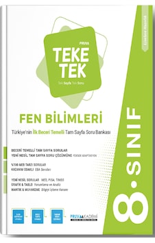 Pruva Akademi 8. Sınıf Lgs Fen Bilimleri Teke Tek Soru Bankası 2024 Pruva Akademi 8. Sınıf Lgs Fen Bilimleri Teke Tek Soru Bankası 2024