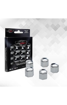 Bijon Kapağı 17mm Krom Renk 20 Adet Bijon Kapağı 17mm Krom Renk 20 Adet