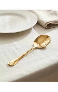 Gold Orta Boy Paslanmaz Çelik Servis Kaşığı & Profesyonel Sunum Gereci 21 Cm Çok Renkli Gold Orta Boy Paslanmaz Çelik Servis Kaşığı & Profesyonel Sunum Gereci 21 Cm Çok Renkli