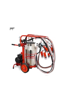 Tamam Ecomini İkili İnek Süt Sağma Makinesi Paslanmaz Güğüm-silikon Kuru -3199 Tamam Ecomini İkili İnek Süt Sağma Makinesi Paslanmaz Güğüm-silikon Kuru -3199
