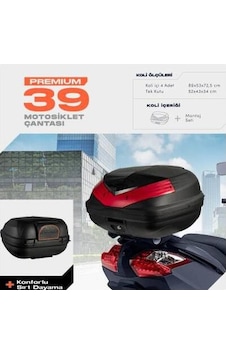 Wogen 39 Litre Premium Sırt Dayamalı Motosiklet Çantası - Siyah 1407 001 Siyah Wogen 39 Litre Premium Sırt Dayamalı Motosiklet Çantası - Siyah 1407 001 Siyah