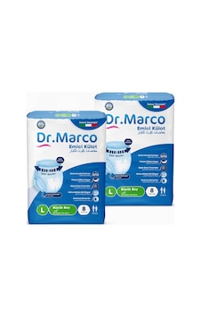 Dr. Marco Yetişkin Emici Külot Hasta Bezi L 16'lı Dr. Marco Yetişkin Emici Külot Hasta Bezi L 16'lı
