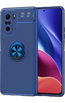 Xiaomi Mi 11i Kılıf Zore Ravel Silikon Kapak Mavi Xiaomi Mi 11i Kılıf Zore Ravel Silikon Kapak Mavi