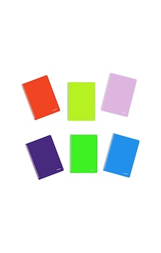 Mopak Neon Serisi Spiralli Defter Pp Kapak A4 60 Yaprak Kareli 6'lı Mopak Neon Serisi Spiralli Defter Pp Kapak A4 60 Yaprak Kareli 6'lı