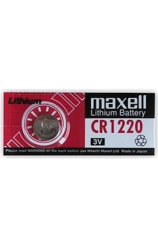 Maxell CR1220 Lityum Düğme Pil Maxell CR1220 Lityum Düğme Pil