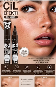 Last Show Your Sweetness Freckle Çil Kalemi Eyeliner Pen Kahverengi