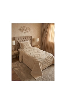 Iskandinav Tek Kişilik Yatak Örtüsü Takımı 180x240 -açık Kahve Çok Renkli Iskandinav Tek Kişilik Yatak Örtüsü Takımı 180x240 -açık Kahve Çok Renkli