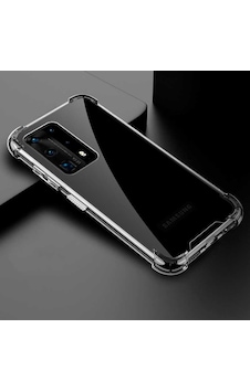 Huawei P40 Pro Şeffaf Kılıf Köşelerde Darbelere Karşı Ultra Kalınlık Antishock Huawei P40 Pro Şeffaf Kılıf Köşelerde Darbelere Karşı Ultra Kalınlık Antishock