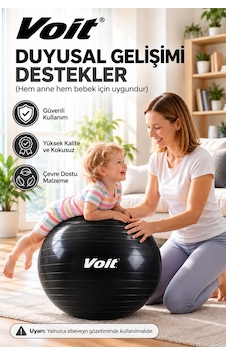 65 cm Pilates Topu Pompa Dahil Fitness ve Denge Egzersiz Topu Siyah 65 cm Pilates Topu Pompa Dahil Fitness ve Denge Egzersiz Topu Siyah