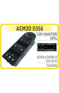 Aem Cam Açma Kapama Anahtarı Sol Astra H-zafira B Dörtlü Çerçeveli Dikiz Ayna Kont. Aem30 0356 13228699 13215153 6240447 Aem Cam Açma Kapama Anahtarı Sol Astra H-zafira B Dörtlü Çerçeveli Dikiz Ayna Kont. Aem30 0356 13228699 13215153 6240447