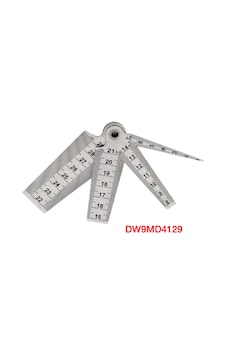 Dwmeasuring Üçgen Delik Cetvelleri 1 29mm 4 Parça