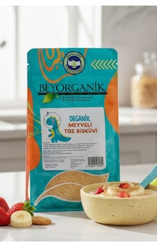 Organik Meyveli Toz Bisküvi 200gr Organik Meyveli Toz Bisküvi 200gr