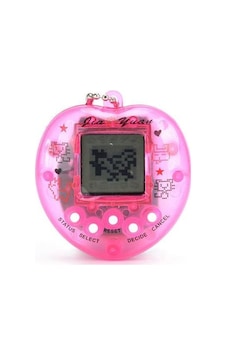 Nostaljik Kalp Sevimli Sanal Bebek Şeker Pembe.