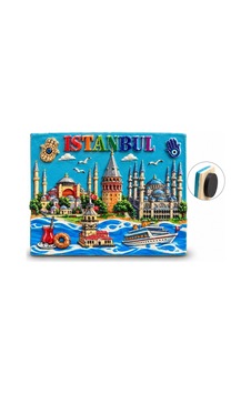 İstanbul Temalı Polyester Magnet Alk5874 İstanbul Temalı Polyester Magnet Alk5874
