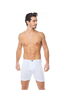 Tutku Erkek Ribana Arjantin Paçalı Boxer 6'lı 0111 Beyaz Tutku Erkek Ribana Arjantin Paçalı Boxer 6'lı 0111 Beyaz