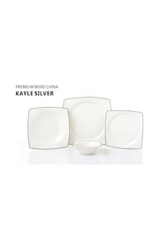 Pierre Cardin 58 Parça 12 Kişilik Yemek Takımı Kayle Silver Pierre Cardin 58 Parça 12 Kişilik Yemek Takımı Kayle Silver