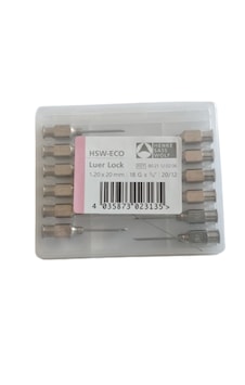 Henke - Enjektör Ucu Çelik 18g X 3/4" 1 Paket 12 Adet Henke - Enjektör Ucu Çelik 18g X 3/4" 1 Paket 12 Adet