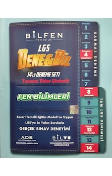 Bilfen 8.Sınıf LGS Denebil Fen Bilimleri 14 Deneme Seti - Bilfen Bilfen 8.Sınıf LGS Denebil Fen Bilimleri 14 Deneme Seti - Bilfen