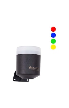 Mucco Mini Duvara Montaj 16 Melodili Rgb Işıklı Korna Mucco Mini Duvara Montaj 16 Melodili Rgb Işıklı Korna