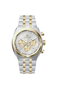 Warren Marrison Mr25008-e Quartz Erkek Kol Saati Gümüş - Altın Warren Marrison Mr25008-e Quartz Erkek Kol Saati Gümüş - Altın