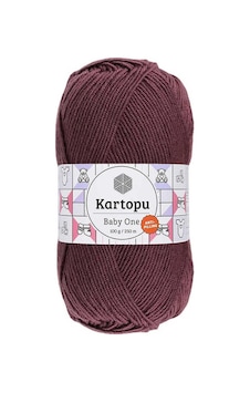 Mlvx Kartopu Baby One El Örgü İpi Kod/renk: Mürdüm K1707 Blsm Mlvx Kartopu Baby One El Örgü İpi Kod/renk: Mürdüm K1707 Blsm
