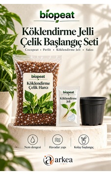 Çelik Ortamı 7 Litre + 1,5 G Köklendirme Jeli + 0,75 L Delikli Saksı Seti Çelik Ortamı 7 Litre + 1,5 G Köklendirme Jeli + 0,75 L Delikli Saksı Seti