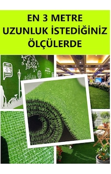 Yeşil Çim Halı Yapay Çim 3 Metre Eninde Çim Halı Yeşil Çim Halı