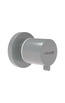 Creavit Ac50l Ara Kesme Valfi 1/2-1/2'' - Cool Grey Gri Creavit Ac50l Ara Kesme Valfi 1/2-1/2'' - Cool Grey Gri