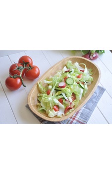 Bambum Caliente Bambu Servis Kayık Tabak 34 Cm. Bambum Caliente Bambu Servis Kayık Tabak 34 Cm.
