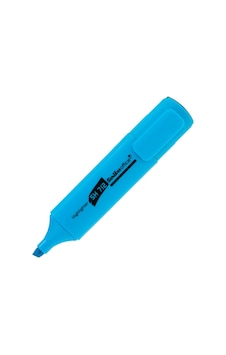 Scrikss Office Fosforlu Kalem Mavi Sh712 Mavi