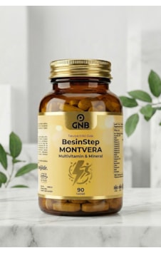 Gnb Besinstep Montvera Kore Ginsengi, İnositol, Multivitamin & Mineral İçeren Takviye Edici Gıda 90 Tablet Gnb Besinstep Montvera Kore Ginsengi, İnositol, Multivitamin & Mineral İçeren Takviye Edici Gıda 90 Tablet