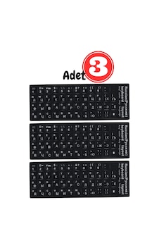 MN6 MR01 Rusça İngilizce Klavye Sticker 3 Adet Laptop PC Uyumlu Silinmez Yapışkanlı Harf Çıkartması MN6 MR01 Rusça İngilizce Klavye Sticker 3 Adet Laptop PC Uyumlu Silinmez Yapışkanlı Harf Çıkartması
