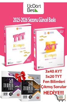 345-tyt Ayt Kimya 2026 Model Soru Bankası Seti Hediyeli 345-tyt Ayt Kimya 2026 Model Soru Bankası Seti Hediyeli