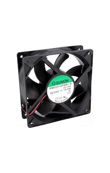 Sunon Pmd2412pmb1-a 2 .gn ,120x38mm 24vdc 180-cfm 2-kablo Fan