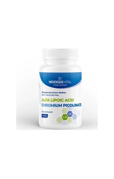 Wooggs Vital Alfa Lipoic Asit Ve Chromium Picolinate İteg 60 Tabl Diğer