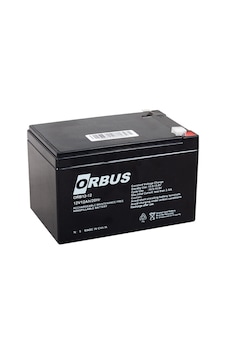 12 V 12 Ah-amper Ups Kuru Tip Agm Orbus.pilsan Uyumlu