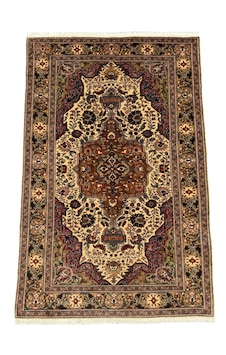 El Dokuma Sıfır Bünyan Halısı 148x230 Krem Kiremit %100 Yün Halı