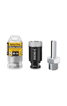 Sgs Mermer Ve Granit Delik Açma Pançı 14mm Ile 65 Mm Arası Seçenekli Ürün - 25 Mm Sgs Mermer Ve Granit Delik Açma Pançı 14mm Ile 65 Mm Arası Seçenekli Ürün - 25 Mm