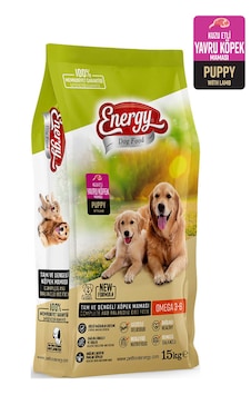 Energy Kuzu Etli Yavru Köpek Maması 2 x 15 KG Energy Kuzu Etli Yavru Köpek Maması 2 x 15 KG