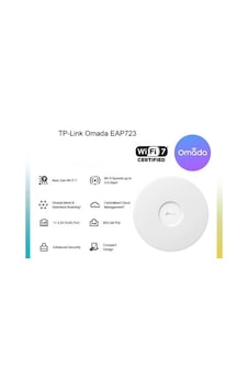 Tp-link Omada Eap723 Be3600 Tavan Tipi Üç Bantlı Wi-fi 7 Access Point
