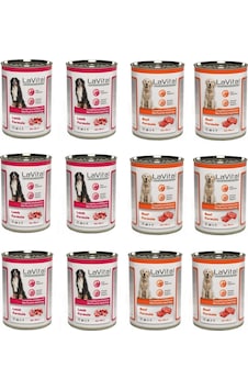 La Vital 2 Çeşit Karma Yetişkin Köpek Konservesi 12 x 400 G La Vital 2 Çeşit Karma Yetişkin Köpek Konservesi 12 x 400 G