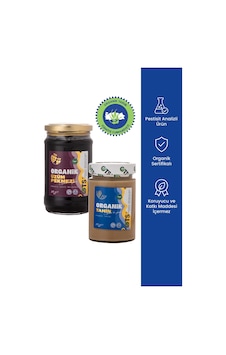 Ots Organik Tahin 275 Gr Ve Üzüm Pekmezi 380 Gr Seti Organik Sertifikalı, Pestisit Analizli Ots Organik Tahin 275 Gr Ve Üzüm Pekmezi 380 Gr Seti Organik Sertifikalı, Pestisit Analizli