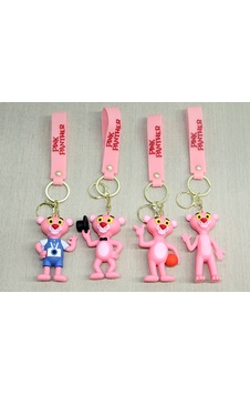 Pembe Panter Silikon Anahtarlık Pembe Pembe Panter Silikon Anahtarlık Pembe