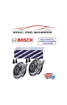 Bosch Büyük Kafa Krom Korna 12 V Bosch Büyük Kafa Krom Korna 12 V