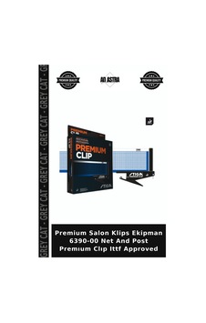 Premium Salon Klips Ekipman 6390-00 Net And Post Premıum Clıp Ittf Approved Belirtilmemiş Premium Salon Klips Ekipman 6390-00 Net And Post Premıum Clıp Ittf Approved Belirtilmemiş